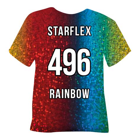 Poli Flex Image Starflex Rainbow A