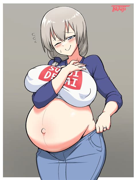 Rule 34 1girls Big Belly Blush Female Female Focus Female Only Grey Hair Milf Nipple Bulge One