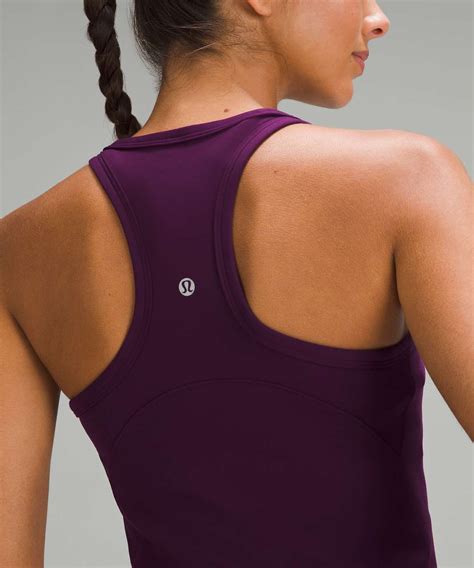 Lululemon Align Waist Length Racerback Tank Top Dramatic Magenta