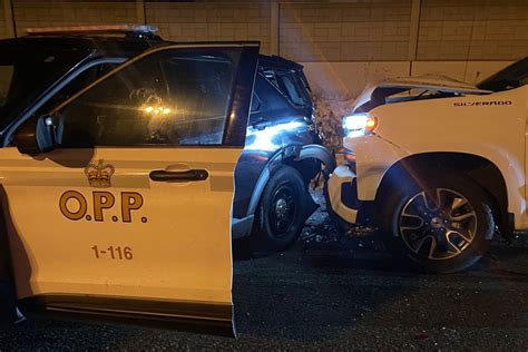 Police Cruiser Crash North Of Brampton Leads To Impaired Driving Charge