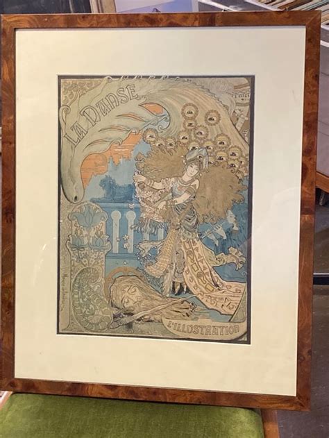 Maurice De Lambert Litho La Danse Jugendstil Kaufen Auf Ricardo