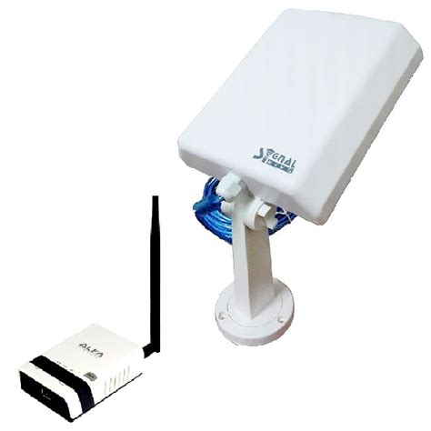 Kits Wifi Signal King Sk 10tn Antena Wifi Usb Largo Alcance 10 Metros Con Router Alfa R36