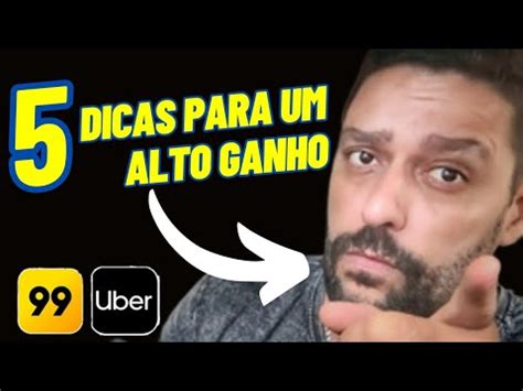 5 DICAS PARA TER ALTOS GANHOS NOS APLICATIVOS Uber 99pop E Indriver