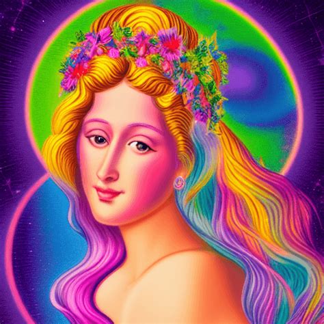 Goddess Aphrodite 8k Incandescent Graphic · Creative Fabrica