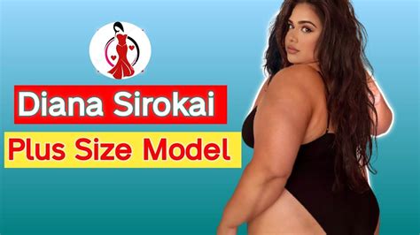 Diana Sirokai 🇬🇧 British Plus Sized Model Curvy Fashion Model Wiki Biography Plus Size