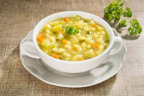 Sopa De Vegetales Y Fideos Recepedia