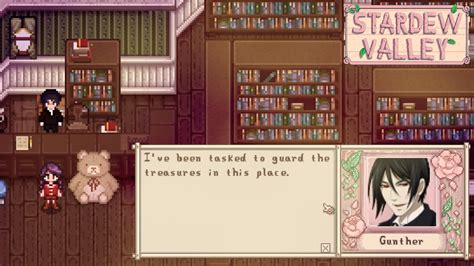 BigEyedKitteh : Sebastian (Black Butler) as Gunther in Stardew...