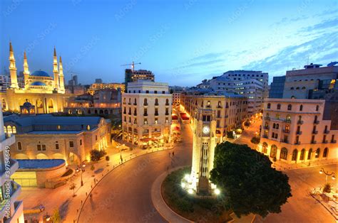 Downtown Beirut Lebanon Stock Photo Adobe Stock