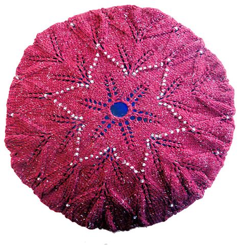 Ravelry Starflower Beret Pattern By Susan Sarabasha