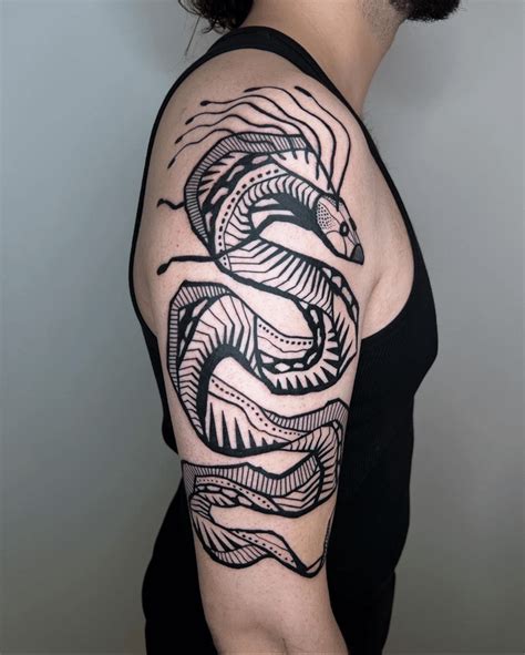 Sea serpent by Super Roger at One O Nine Tattoo, Barcelona : r/tattoos