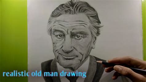 Realistic Old Man Drawing Oldmandrawing 1 🔥🔥 Youtube