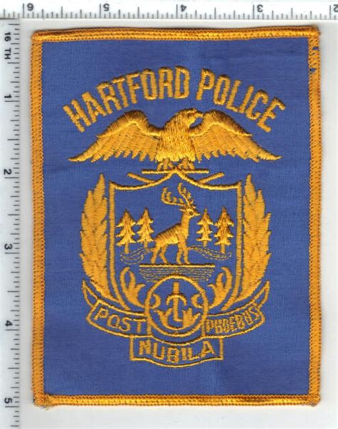 Hartford Police (Connecticut) Uniform Take-Off Shoulder Patch from ...