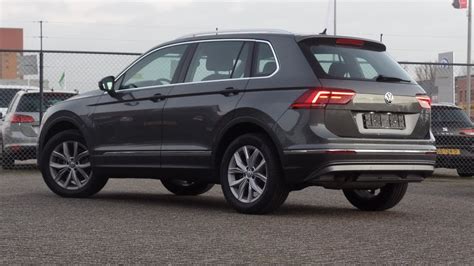 Volkswagen New Tiguan Highline 2017 Indium Grey Metallic Inside And Outside Walk Around Youtube