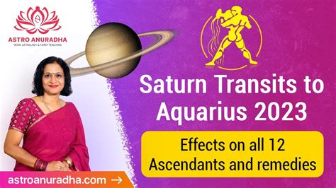 Saturn Transits To Aquarius 2023 Saturn Transit2023 Saturn