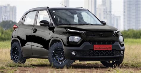 Render Video Shows How Tata Punch Dark Edition Might Look Like