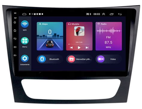 Radio Gps Android Nawigacja Bt Mercedes W Carplay Gb Gb