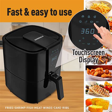 Best Buy Emerald L Digital Air Fryer Black Sm Air