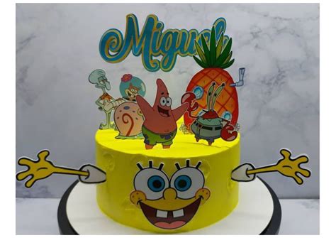 Spongebob Cake Toppers Printable