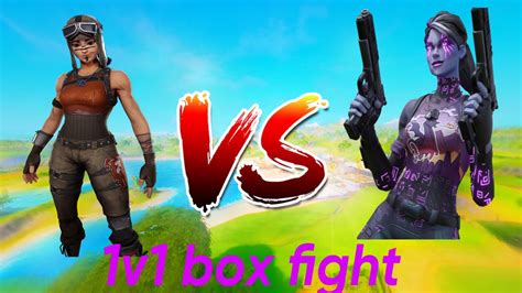 Fortnite 1v1 Box Fight With My Brother Youtube