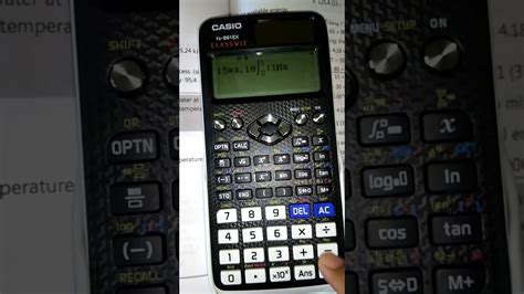 How To Solve The Limits On The Calculator Fx 991 Ex Youtube