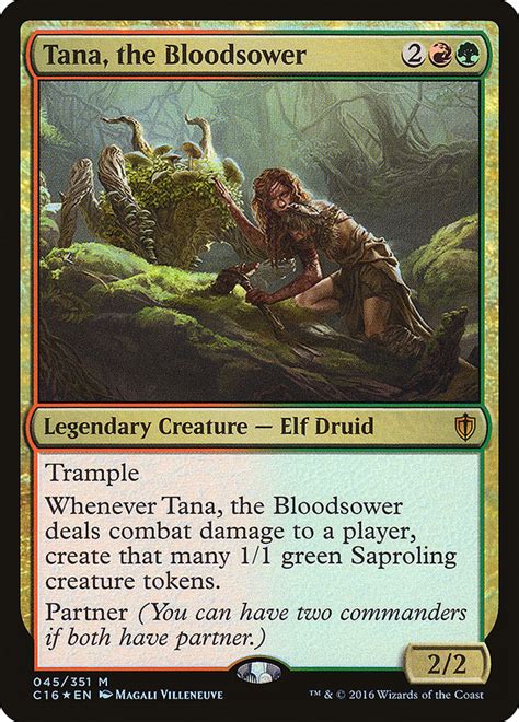 Tana The Bloodsower Commander 2016 Magic The Gathering Tcg Land