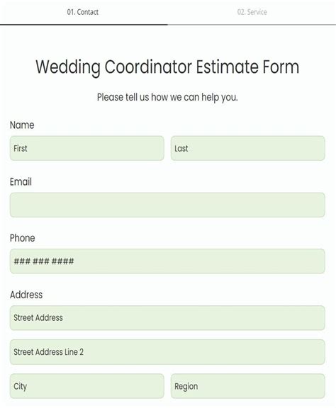 Wedding RSVP Form Template | 123FormBuilder