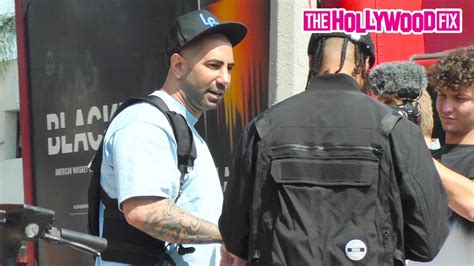 Fousey Tube Stops To Talk With A Fan While On His Way To The Adin Ross