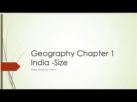 India Size And Location Full Chapter One Shot Fun Explanation Cbse