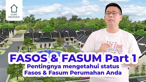 Fasos Fasum Part Pentingnya Mengetahui Status Fasos Fasum