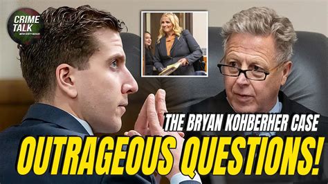 Bryan Koberger The Outrageous Questions The Defense Asked Youtube