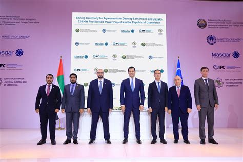 Masdar Strengthens Presence In Uzbekistan With Agreement To Develop