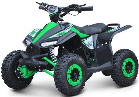 Renegade 1000w Electric Kids Quad Bike Green Storm Buggies