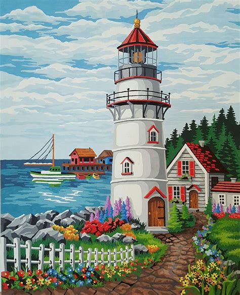 Solve Lighthouse Jigsaw Puzzle Online With 80 Pieces