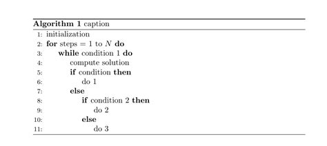 How To Remove The End For In Latex Algorithm Stack Overflow