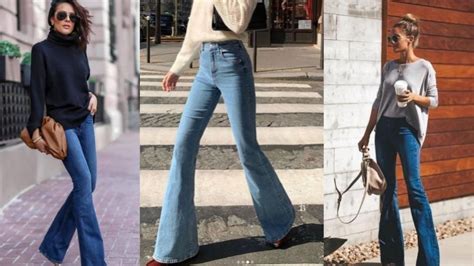 Skinny jeans acampanados Así se deben usar en 2022 para estar a la