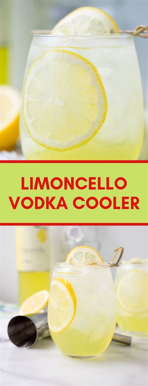 Limoncello Vodka Cooler All Delicious Recipe