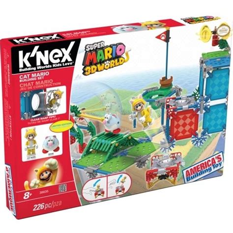 K Nex Super Mario 3d World Cat Mario Building Set Nshop Nshop Game And Hobby