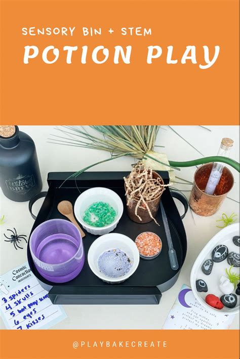 Potion Play Ideas For Kids This Halloween For A Sensory Bin Sensory