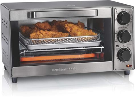 Amazon Hamilton Beach Sure Crisp Air Fryer Countertop Toaster Oven