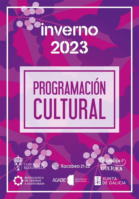 Programación Cultural de Invierno 2023 Turismo de Redondela