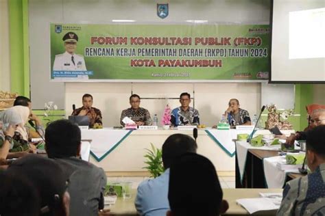 Fkp Rkpd Di Payakumbuh Resmi Dibuka Wako Rida Basangek