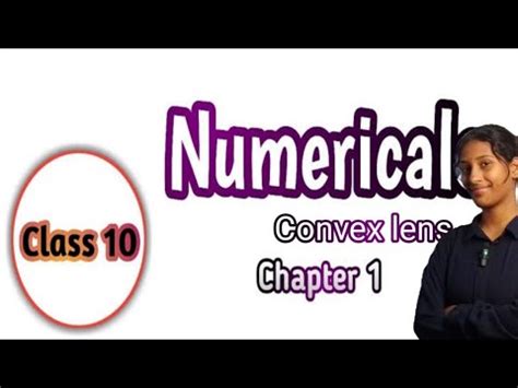 Class 10 Physics Numerical Chapter 1 Light YouTube