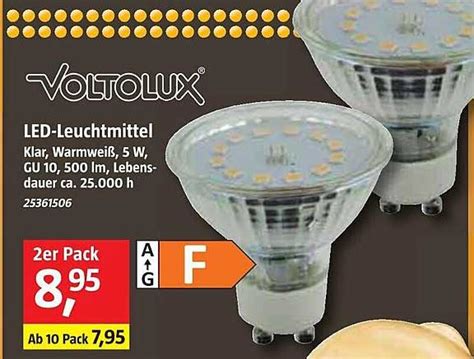 Voltolux Led Leuchtmittel Angebot Bei Bauhaus