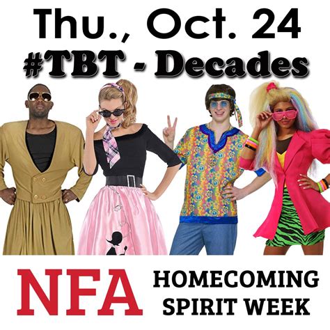 Throwback Thursday Outfits Spirit Week 80s