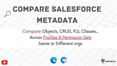 Compare Salesforce Profile And Permission Sets Chrome Extension Youtube