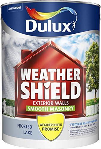 Dulux Weathershield Frosted Lake Smooth Matt Masonry Paint All