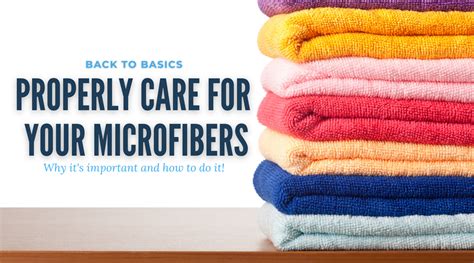 How to Wash Microfiber Towels Correctly