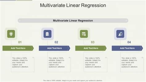 Multivariate Linear Regression Powerpoint Presentation And Slides Slideteam