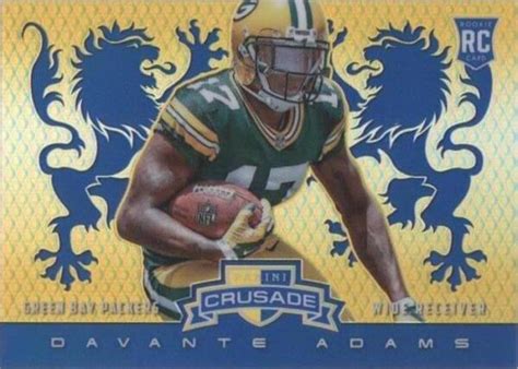 Panini Rookies Stars Rookie Crusade Blue Davante Adams Rc