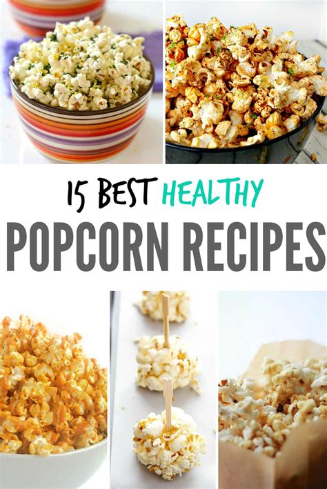 Best Healthy Popcorn Recipes » LeelaLicious